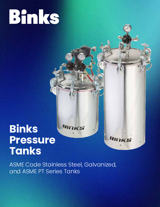 Binks Pressure Pots