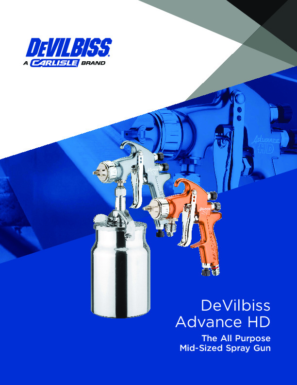 DeVilbiss Advance HD Brochure