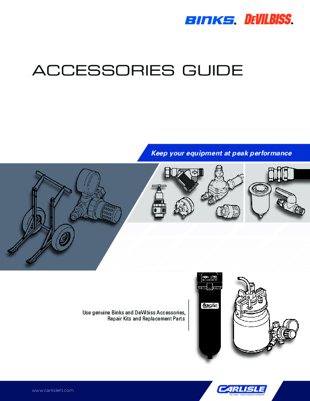 Binks-DeVilbiss Accessories Guide