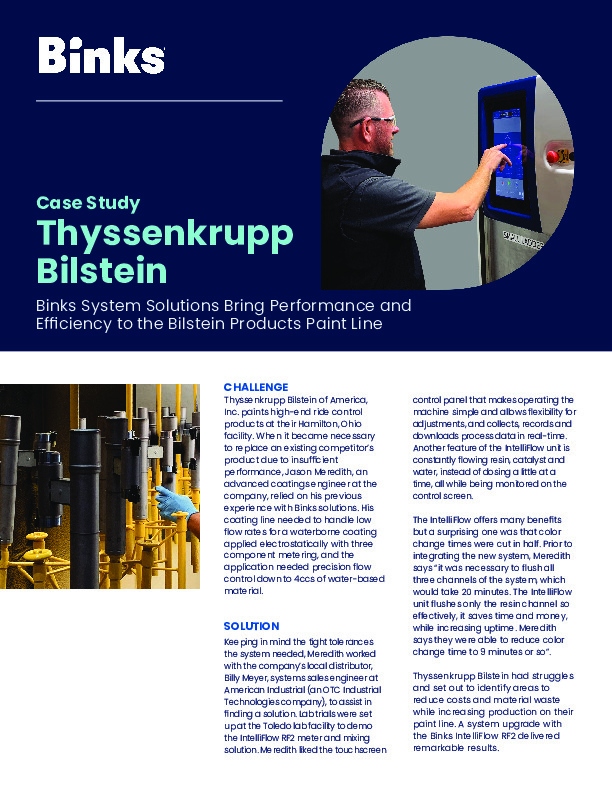 Ransburg IntelliFlow Case Study