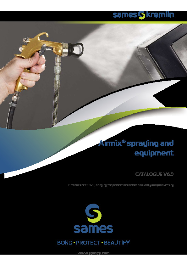 Airmix® spraying and  equipment CATALOGUE V6.0