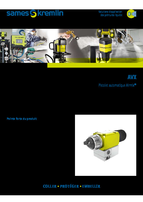 AVX Pistolet automatique Airmix