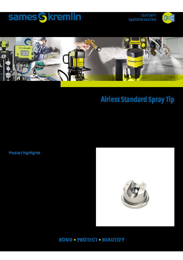 Airless Standard Spray Tip