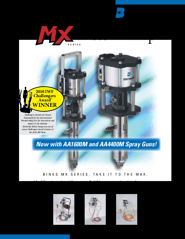 MX412 and MX432 Pump Brochure A41-105R