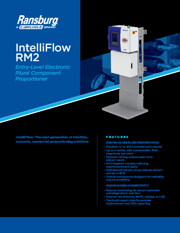 Ransburg IntelliFlow RM2