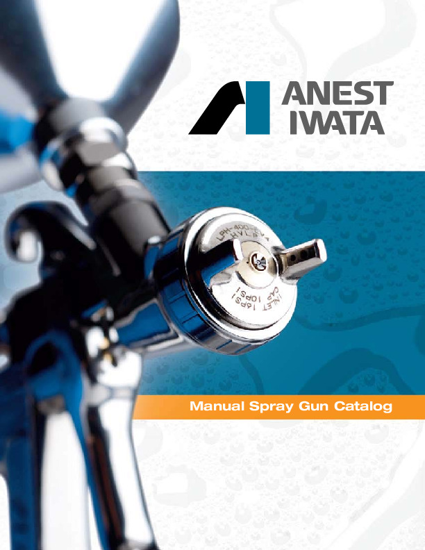 IWATA Manual Spray Gun Catalog (English)