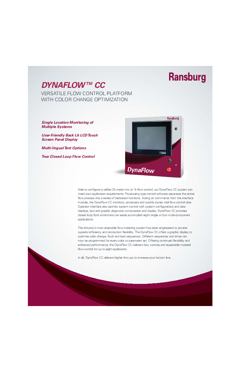 Ransburg DynaFlow System