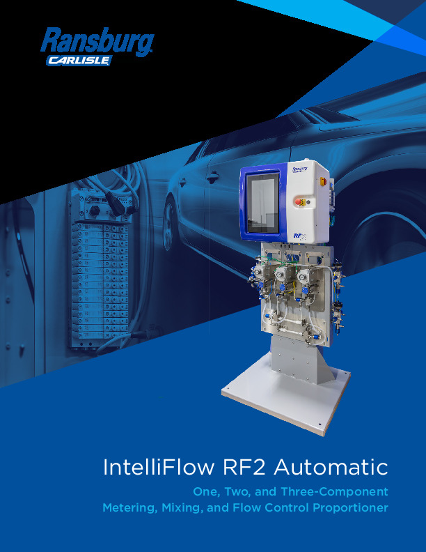 Ransburg IntelliFlow RF2 1-2-3 K System