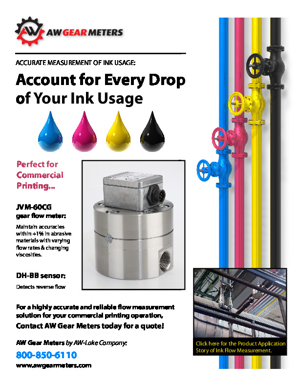 AW Printing Ink Flyer