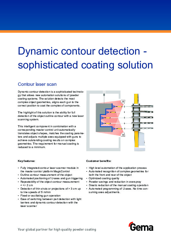 GEMA - Dynamic Contour Detection