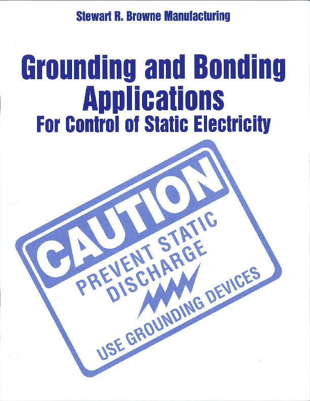 Grounding and Bonding Applications for Static Electricity