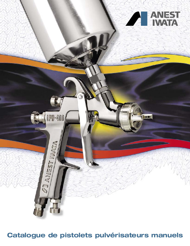 IWATA Manual Spray Gun Catalog (French)