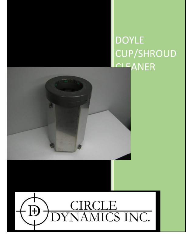 Doyle CupShroud Cleaner DRH16-165-6