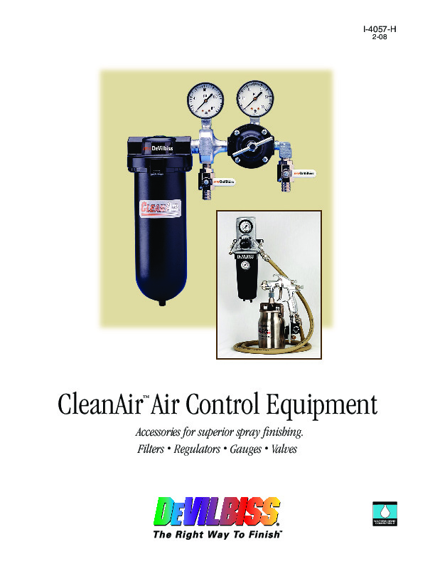 DeVilbiss Clean Air Products Catalogue