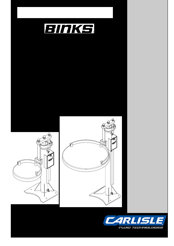 77-3307-Binks Premium Elevator Manual