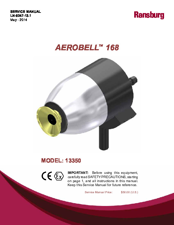  Aerobell 168 Atex Service Manual