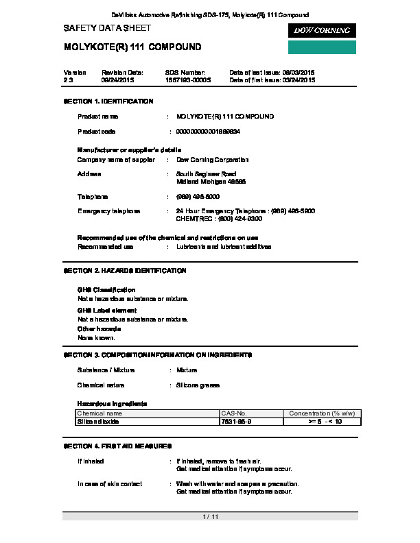 Molykote Compound SDS-175