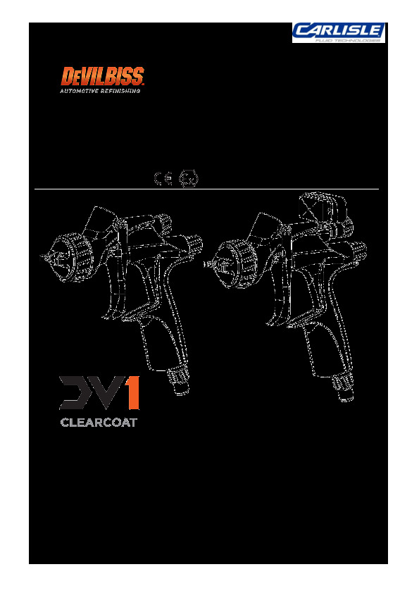 DV1 Clearcoat HVLP Gun Manual