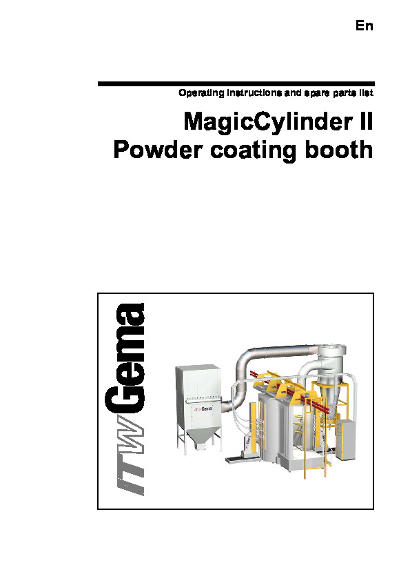 Magic Cylinder II Op Manual 03.08