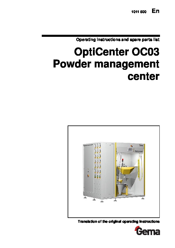 OptiCenter-OC03-Powder Management Center