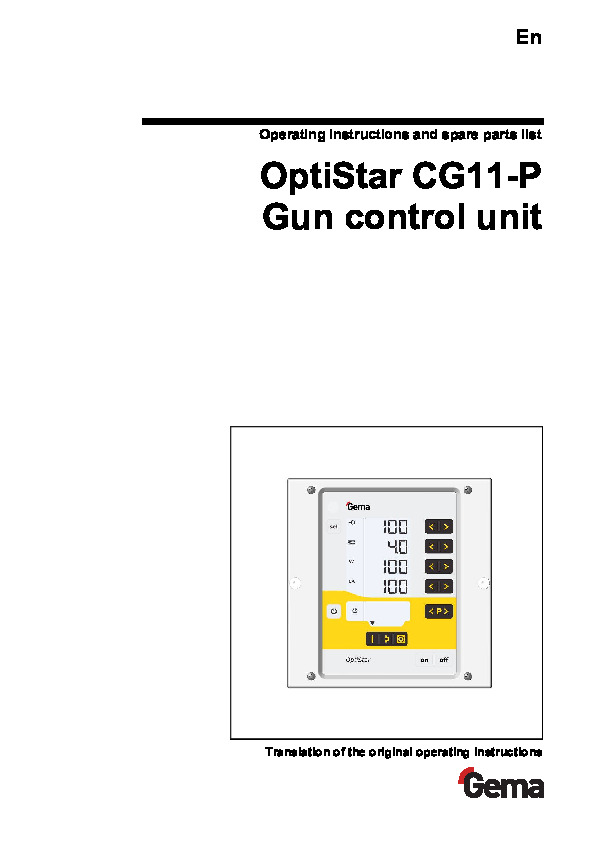 OptiGun-GA03-P Automatic Powder Gun