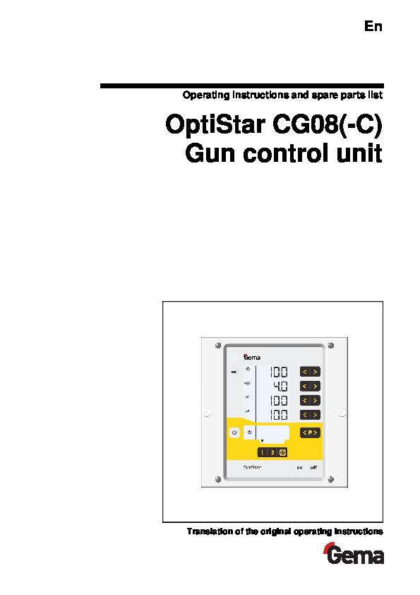 OptiGun-GA03 Automatic Powder Gun