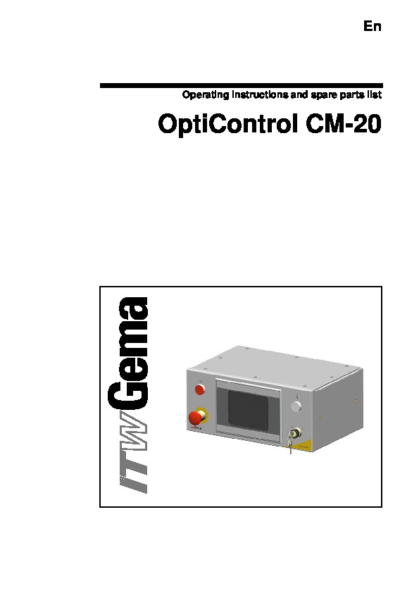 OptiControl.CM20.Op.Manual