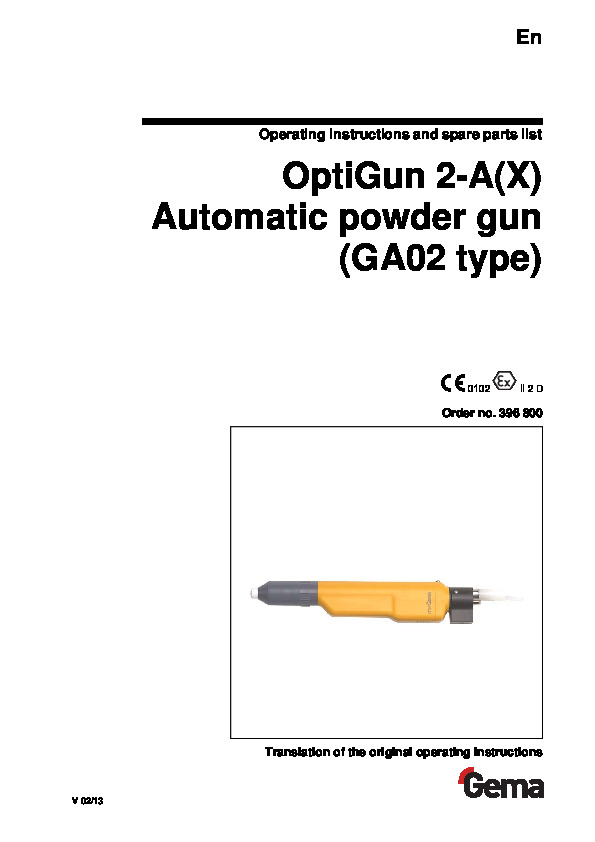 OptiMatic 2 Op Manual 11.02