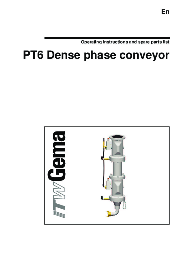 Dense Phase PT6. OpManual