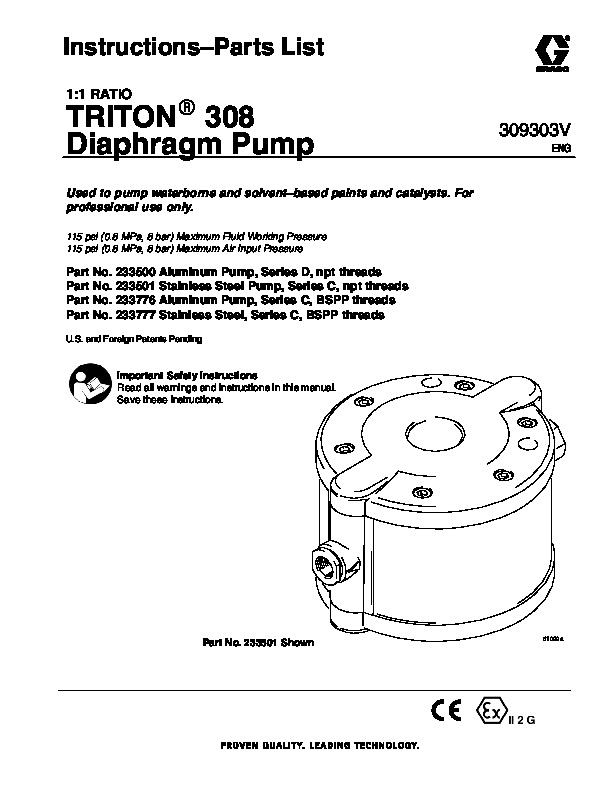 TRITON 308 Service 309303EN-V