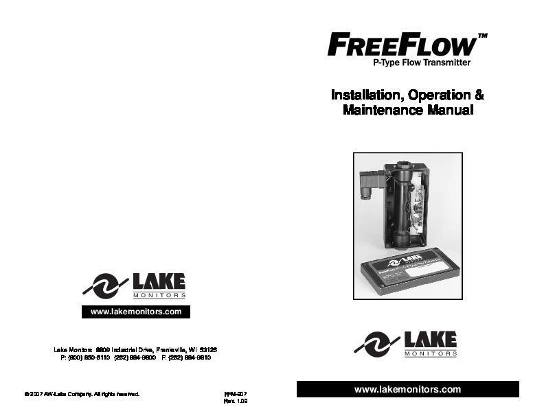 FreeFlow Manual