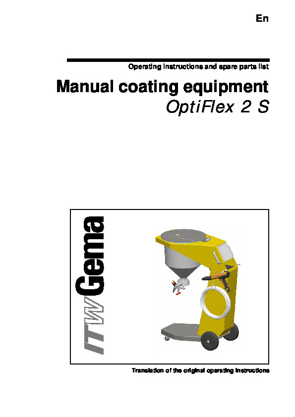 OpitFlex 2 Stirrer Unit Manual 