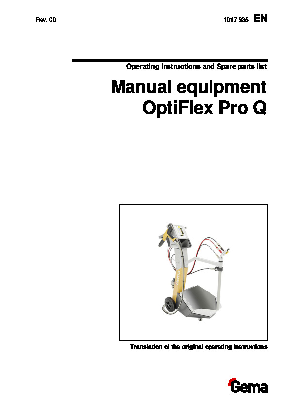 OptiFlex Pro Q Manual