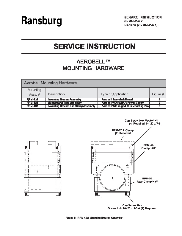 Aerobell Mounting Hardware 