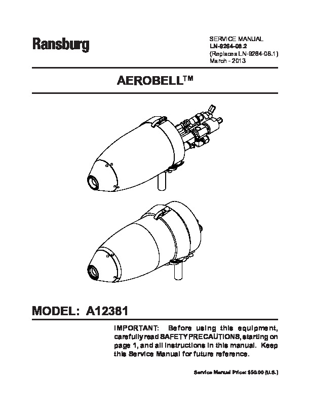 Aerobell (Std.) Rotary  Service Manual