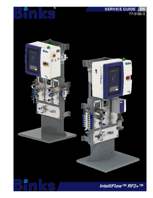 IntelliFlow RF2+Service Guide 77-3165-3