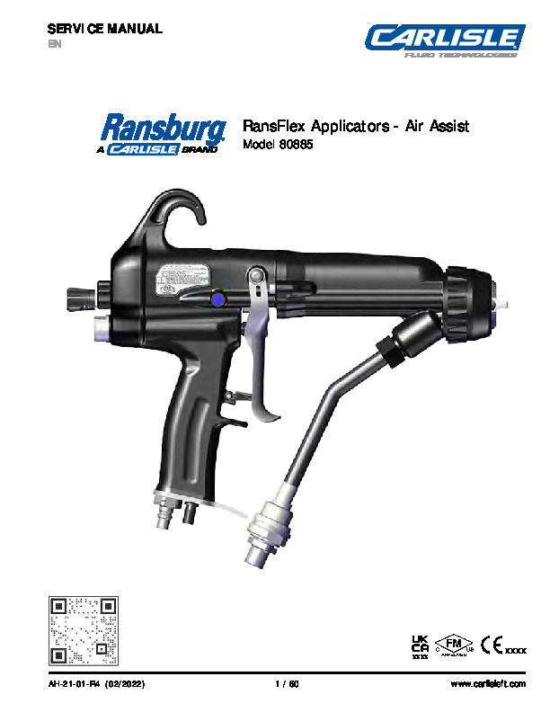 RansFlex AA85 Service Manual