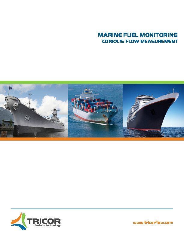 Marine Fuel Monitoring