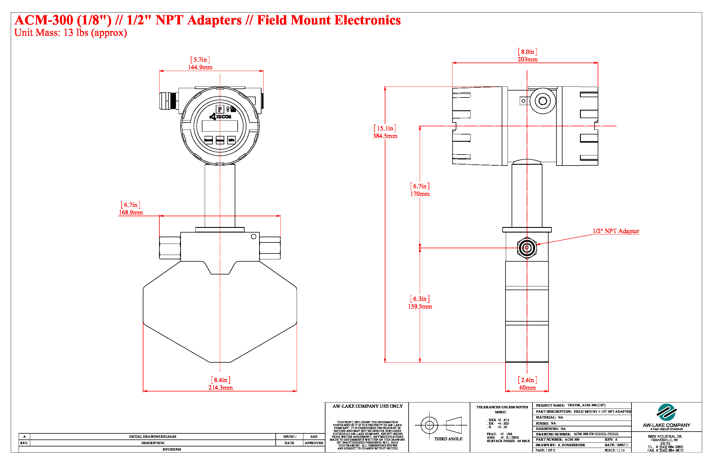 ACM-300-FB Drawing