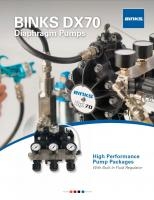 Binks - DX70 Diaphragm Pump