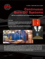 Global - Continuous Burn-Off Ovens