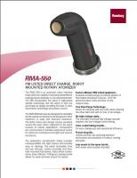 Ransburg - RMA-550 FM Approved Robot Mounted Atomizer